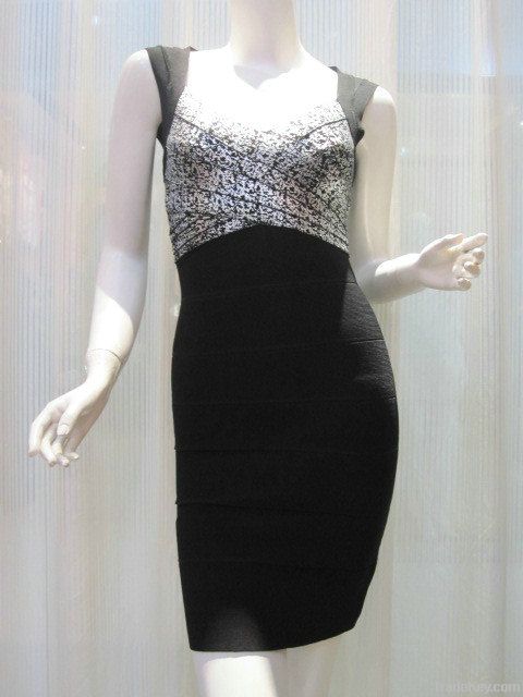 [HL228] Bandage Dress/Fashion Dress/Party Dress/Evening Dress/Factory