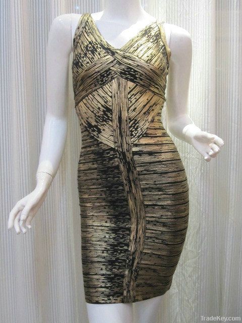 [HL933] Bandage Dress/Fashion Dress/Party Dress/Evening Dress/Factory