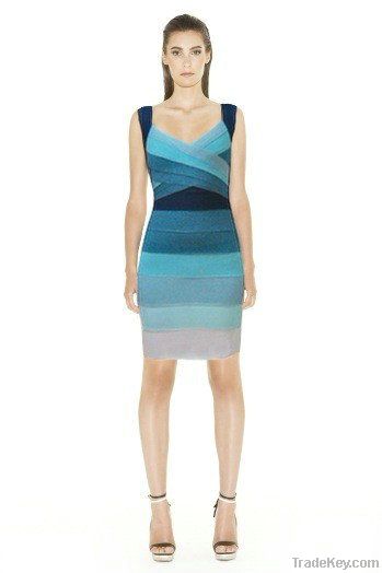 [HL940] Bandage Dress/Fashion Dress/Party Dress/Evening Dress/Factory