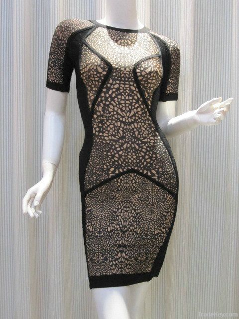 [HL968] Bandage Dress/Fashion Dress/Party Dress/Evening Dress/Factory