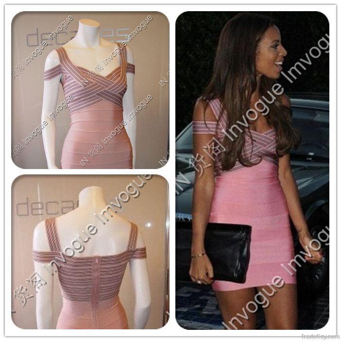 HL High Quality Bandage Dresses[HL208]