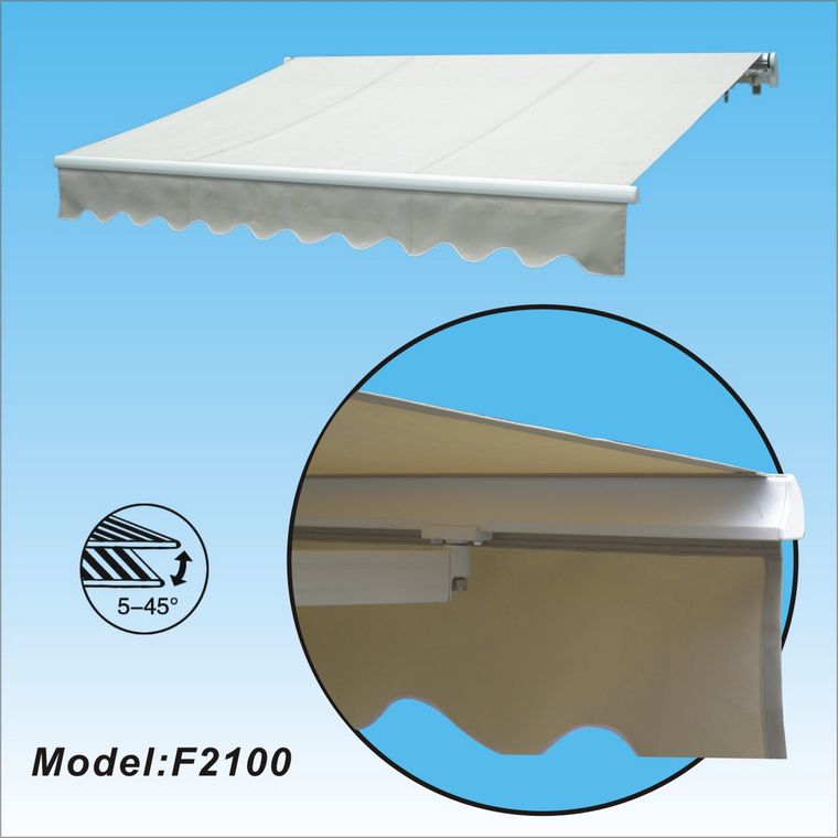 F2100-No cassette awning