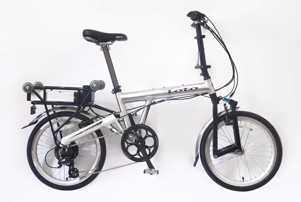 2010 new, 20"folding electric bicycle with lithium battery, TND15Z-1