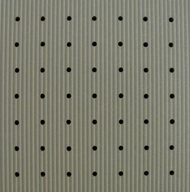 perforated sound-absorbing board