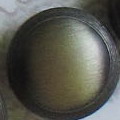 fashion Brushed anti-brass domn button