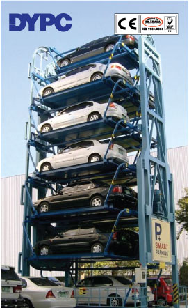 Mechanical rotary Parking for cars