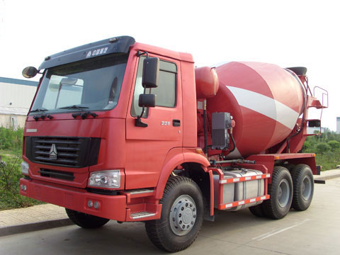 concrete mixer truck