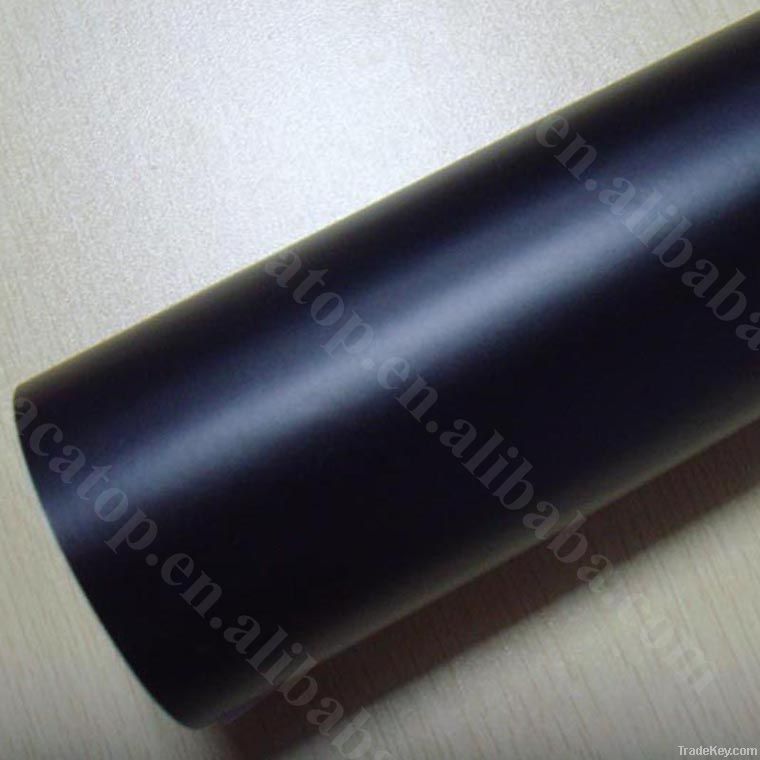 Matte Black Vinyl Film with Air Free Bubbles 1.52x30m/roll