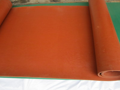 Red rubber sheet