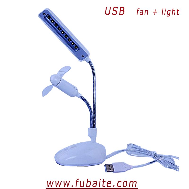USB Led Light with 13*led and USB fan