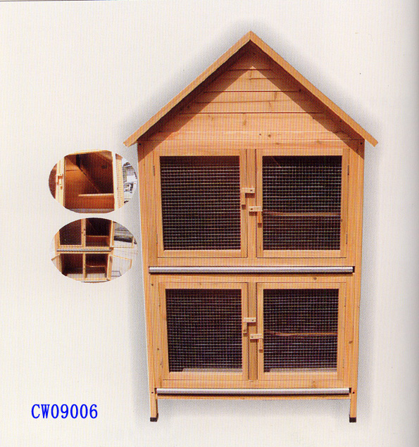 Wooden Rabbit Hutch