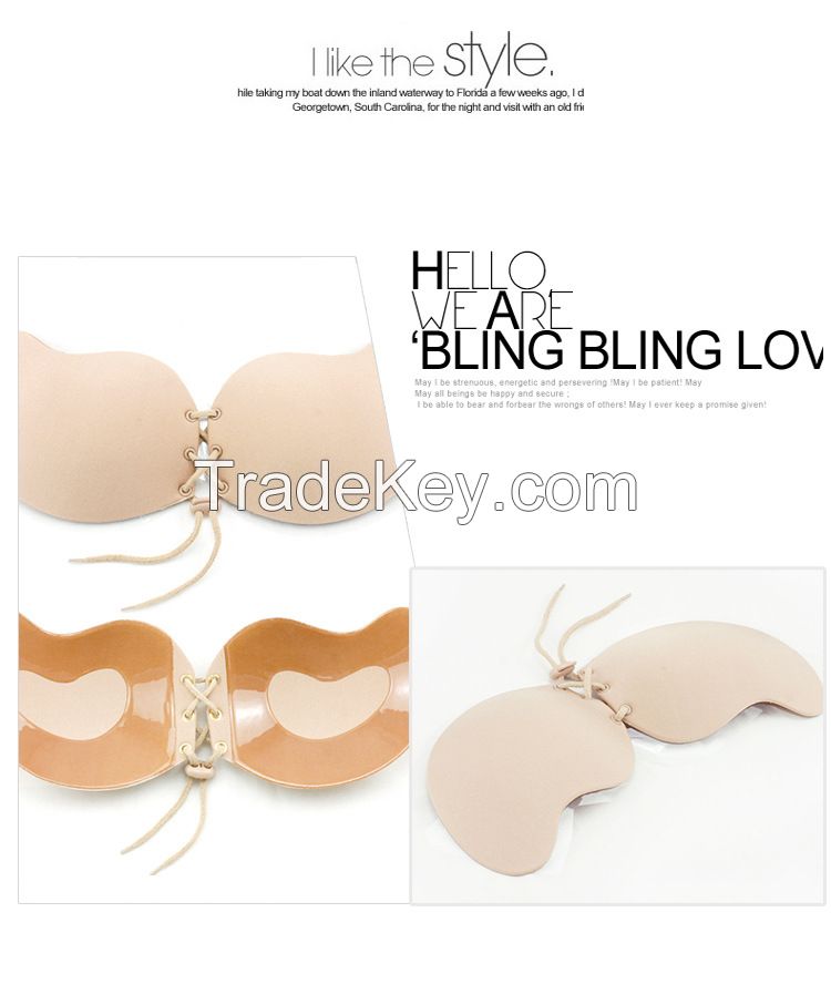 2016 New Style Invisible Bra with String