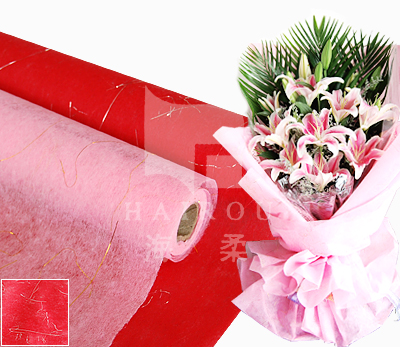 Flower packing nonwoven s, color nonwoven fabric