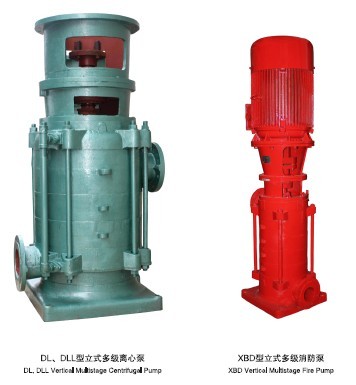 Standing double attraction centrifugal water pump