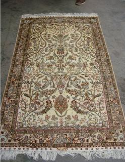 handknotted silk carpets and rugs , oriental persian silk rug