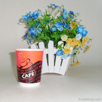 Double-Wall 8oz coffee Paper cup with High quality