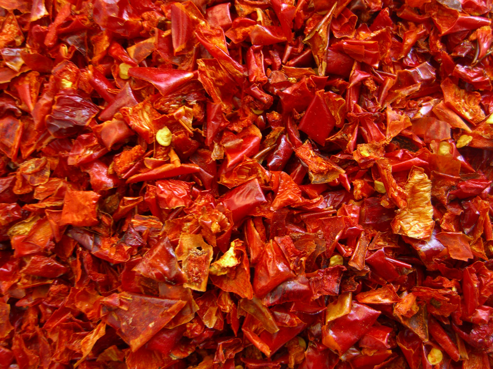 Dehydrated Red Bell Pepper