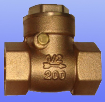 brass non return valve brass spring check valve