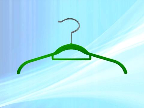 flocked shirt hanger