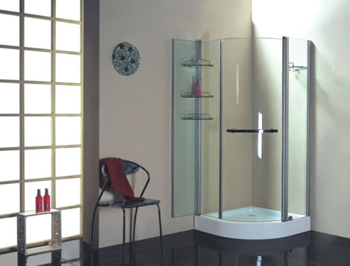 Shower Enclosure With Aluminum Frame