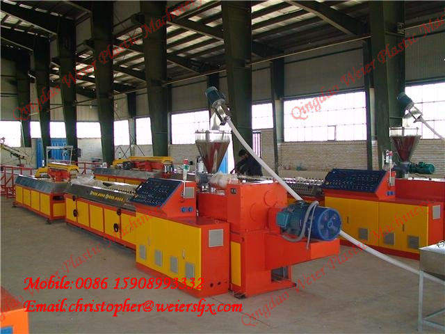 sell Wood-plastic profile (door frame) production line