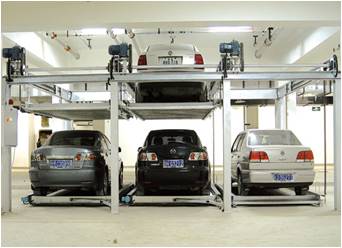 Auto Car Bi-directional Puzzle Parking System