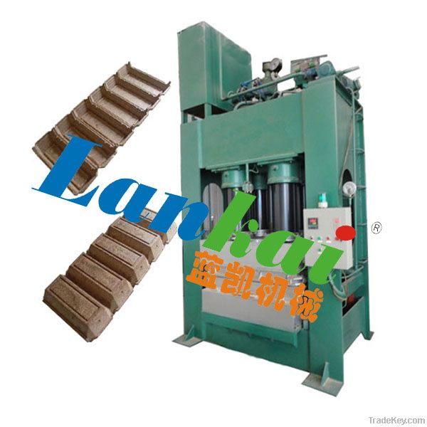 Wood slabs press machine