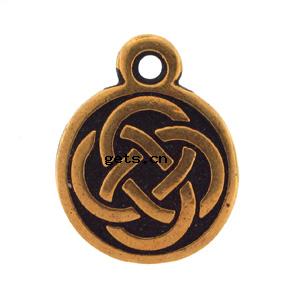 925 sterling silver pendant, with 14k Gold plated