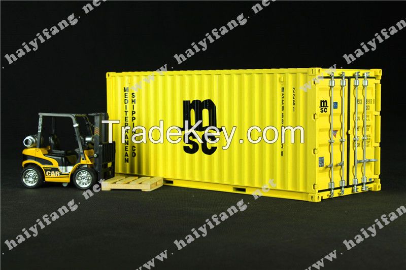 1:20 Shipping Container Model /Logistics shipping gift/OEM/ MSC model