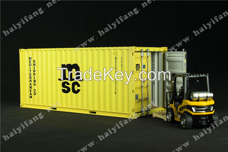 1:20 Shipping Container Model /Logistics shipping gift/OEM/ MSC model