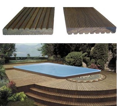 Outdoor Strand Woven Bamboo Decking