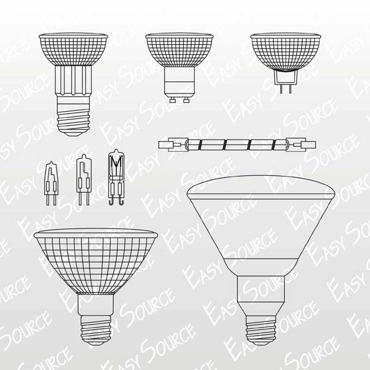 Halogen bulbs and lamps