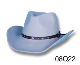 cowboy hat, felt hat, wool felt hat