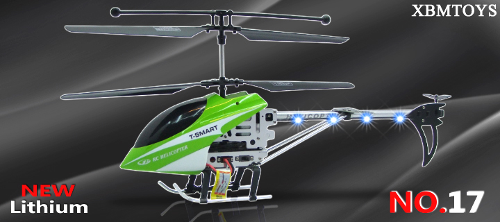 3.5CH RC helicopter with colorful lights