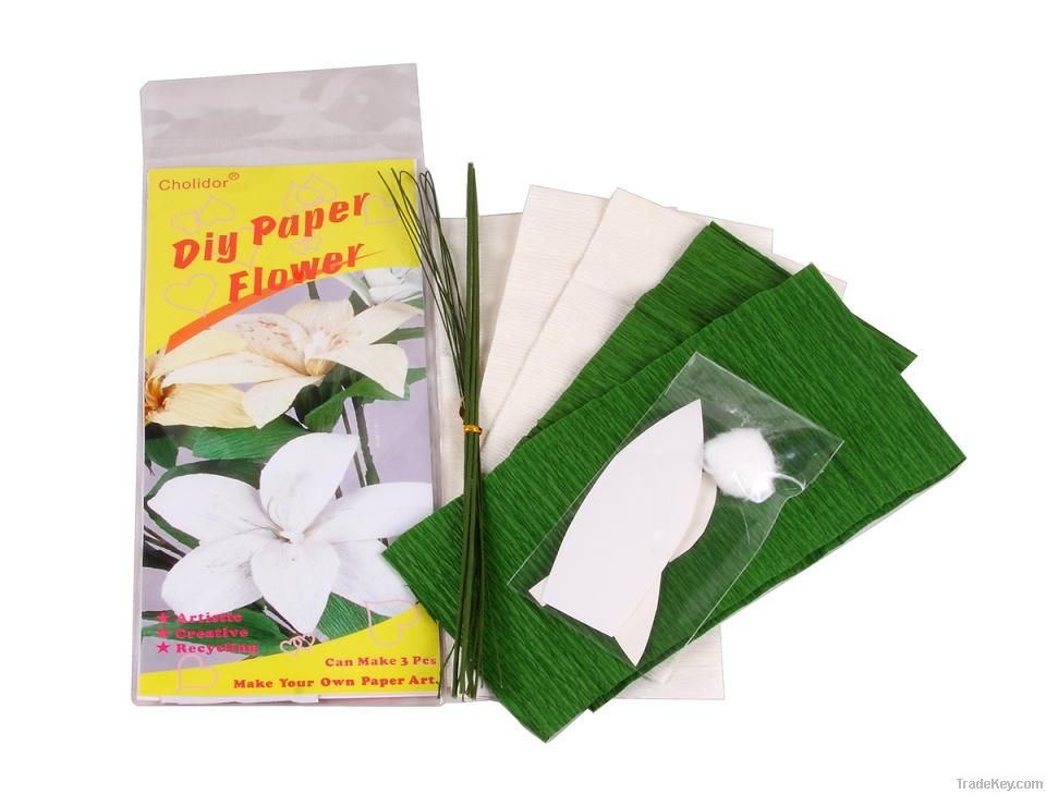 DIY paper flower-Lily