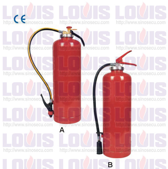 DRY POWDER FIRE EXTINGUISHER WITH INTERNAL CARTRIDGE MODEL