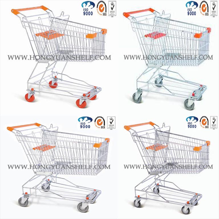 Asian Style shopping cart , shopping trolley , grocery cart