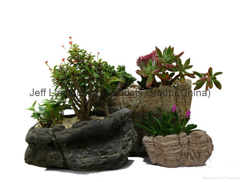 artificial stone flowerpots