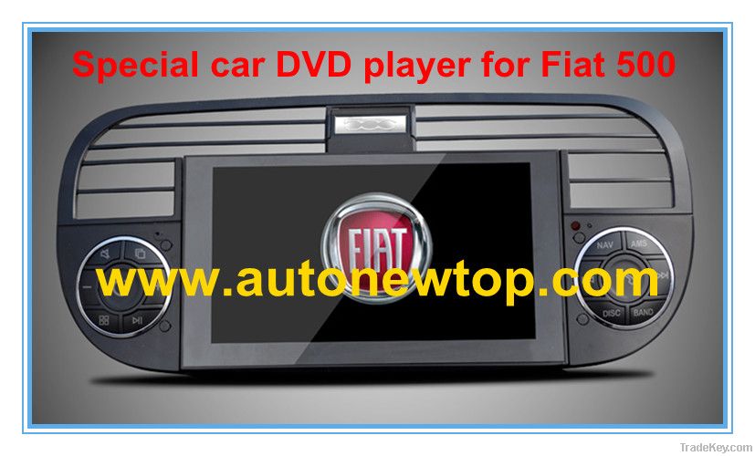 Special car DVD player for Fiat500
