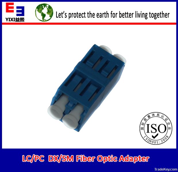 LC/PC DX/SM Fiber Optic Adapter