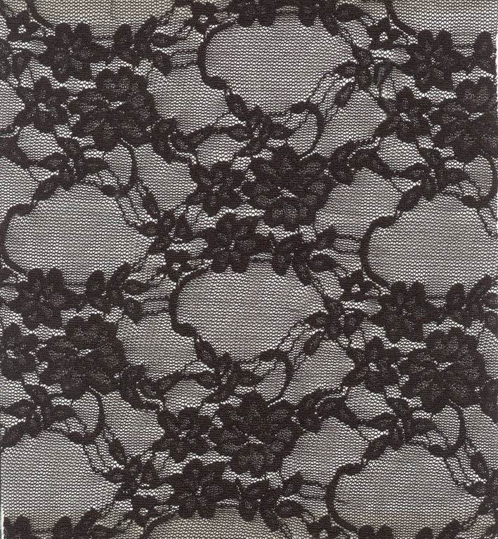 Jacquard lace fabric