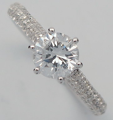 STERLING SILVER CZ RING