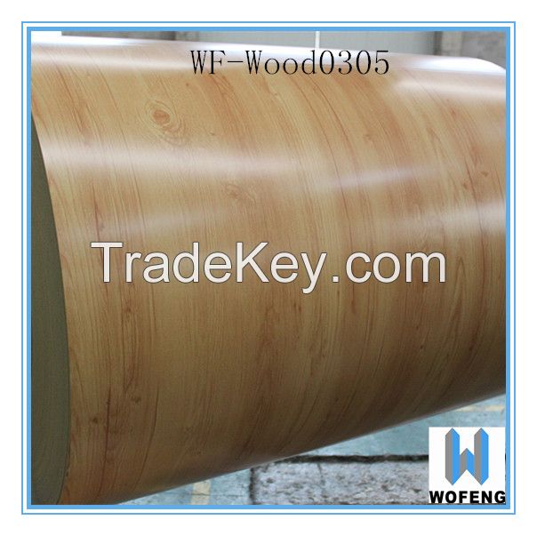 2014 New Style Wooden Grain PPGI Steel Sheet in Coil