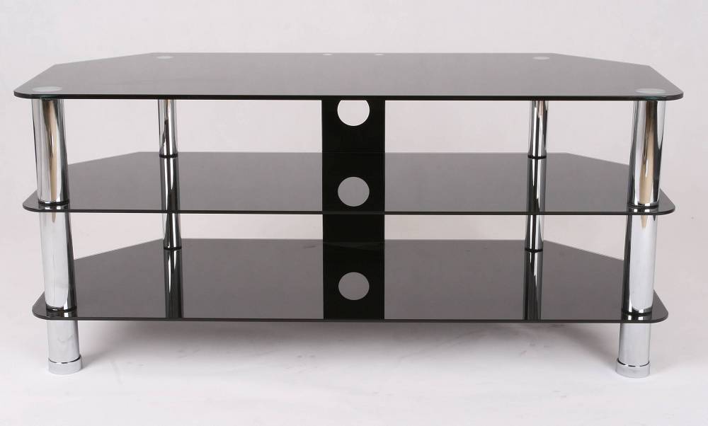 glass tv stand