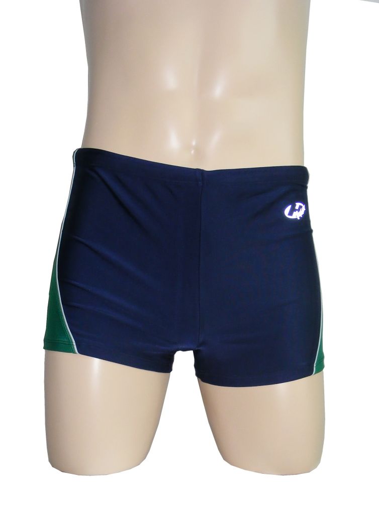Fashion Men's boxer swim trunks-Classic swim shorts-sexy Men's boxer swinsuit#MU12004