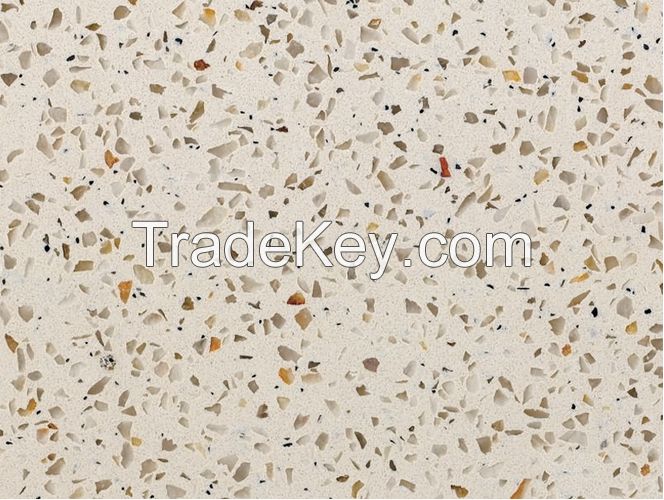 Engineered quartz stone wall floor tile countertop worktop vanitytop backsplash