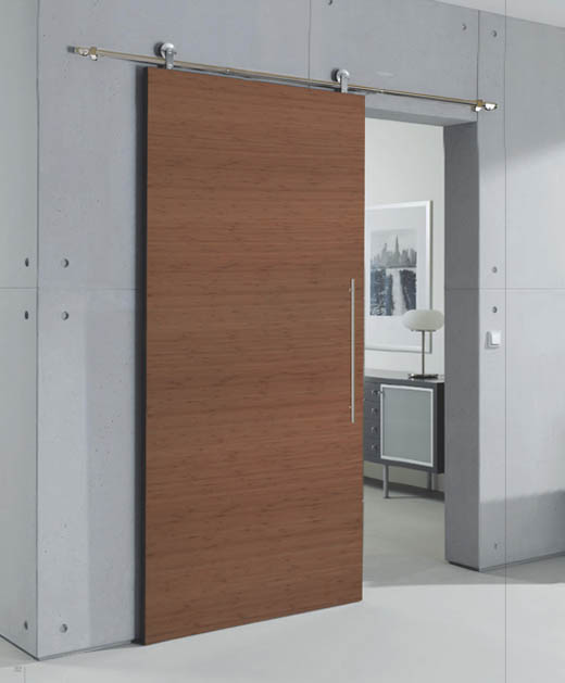 stainless steel wood sliding door system