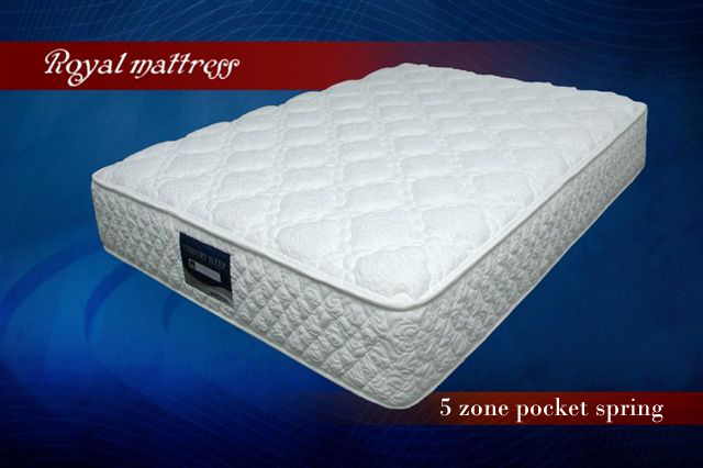 5 zone pocket spring mattress