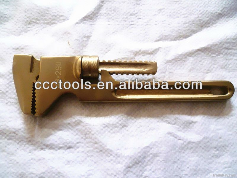 explosion proof pipe wrench , hand tools