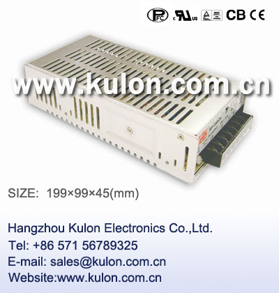 75~240W switch power supply with PFC .